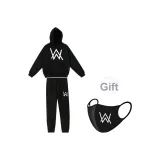 Бесплатно Маска для лица Черный Весна-осень Одежда Наборы - Классический в Jiahao