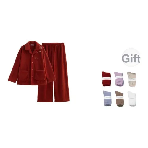 Same Language Пижамный комплект Мужской · Вышивка Птица