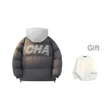 Тёмно-серый (бесплатный круглый вырез свитшот)