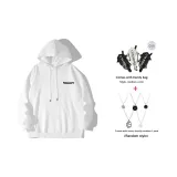 Белый (в комплекте с модным ожерельем и сумкой через плечо)