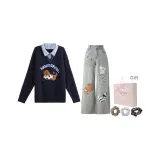 Синий свитер + штаны