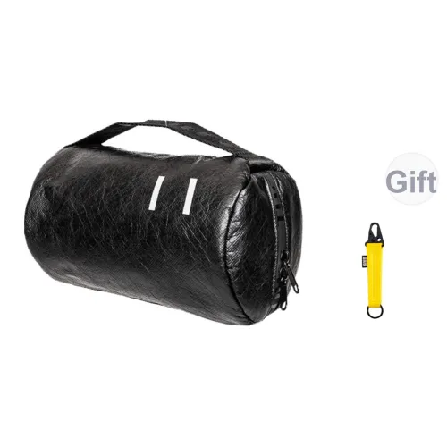 One Person's Planet Сумка для туалетных принадлежностей из бумаги DuPont с бархатистой тканью стандартная унисекс черного цвета