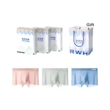 3 шт [Розовый + Бело-серый + Светло-серый синий]