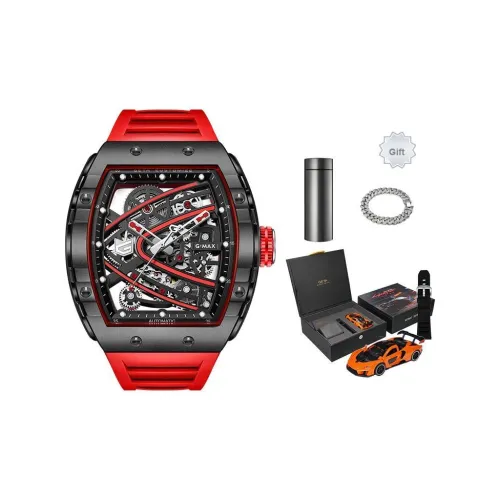 GEYA Автоматический механический механизм Мужские часы 51mm*16mm*22mm Красный