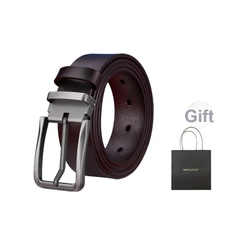 BOSTANTEN Ремни из коровьей кожи мужской 3,5CM