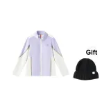 Космический фиолетовый (в комплекте с шапкой-бини)