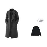 Gray (Утепленный, подарок, качество, Dralon, футболка)