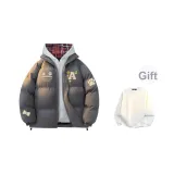 Dark Gray (В клетку Шляпа) (В комплекте с круглым вырезом Свитшот)