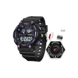 Чёрный-розовый-красный