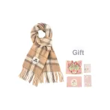 Коричневый кофейный с текстурой + розовая поздравительная открытка + конверт