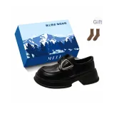 Матовый черный - Эксклюзивная обувь Коробка - В комплекте носки