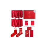 Комплект из 2 пар носков, подарочная коробка, комплект из 6 штук