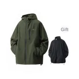 Армейский зеленый (в комплекте с черным шерстяным вкладышем)