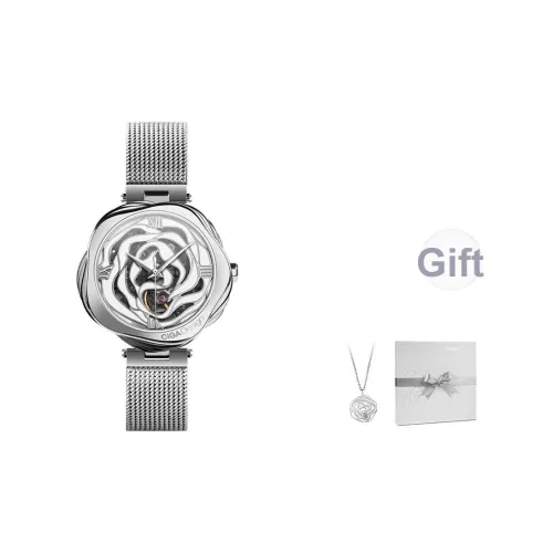 CIGA Design R Collection Danish Rose Часы Автоматический Механический Механизм Ремешок из Нержавеющей Стали Часы