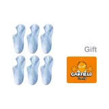 6 пар (синий цвет, размер 6)