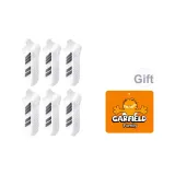 6 пар (Белый 6)