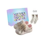 Розовый + Эксклюзивная обувь Коробка + Подарочные носки