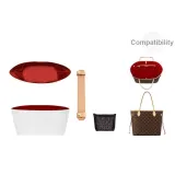 [Красный двухкомпонентный комплект] Растительный дубленая кожа, плечевая подушка + стиль без формования, бумага DuPont, подкладка