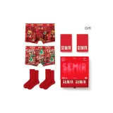 A Год изобилия (Коробка процветания) 2 шт трусы + 2 шт носки