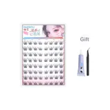 [Клей Версия] Лиса Рыбка Ласточкин хвост Глаз Ласточкин хвост Удаленный Стиль [Включает клей + пинцет]