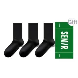 Чёрный + Чёрный + Чёрный [3 упаковки]