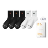 Чёрный 3, Белый 2 [5 пар]