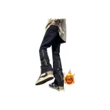 Чёрный улучшенный утолщённый и с флисовой подкладкой