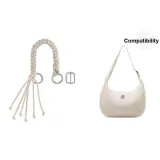 Альбумин Ткань Вязаная Плечевой ремень 31 см [Включает модифицированную пряжку]