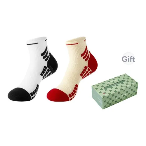 MIANZHUWU Баскетбольные носки Мужские упаковка из 2 пар