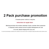 Черный + Серый [В комплекте с 1 парой носков, 2 штуки, без хлопот по уходу и экономия денег с двойной отделкой ткани]