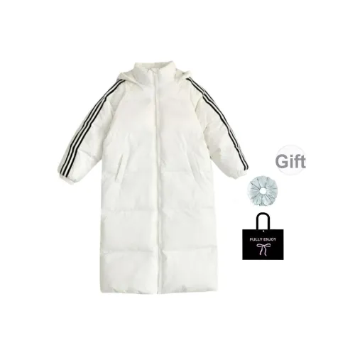 M MAICCO Ecru В комплекте с резинкой для волос + эксклюзивной коробкой Женские пуховики (пуховики)