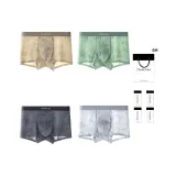 4 пачки [Серый + Абрикосовый Желтый + Фруктовый Зеленый + Дымчатый Серый]