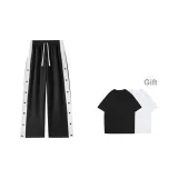 KZ5324 Черный Длинный (В комплекте с случайной рубашкой с коротким рукавом бренда One)