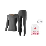 Темно-серый - Круглый вырез [550 г, ультра-теплая коллекция]