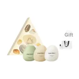 Холодное сердце Морской Розовый Крем для рук + Улун Прозрачный Персиковый Крем для рук + Полный Гуйзи Чайный Крем для кончиков пальцев