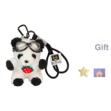 Клубничный свитер панда (включает заколку для волос в виде звезды + поздравительную открытку)