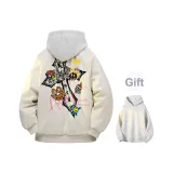 Экрю [MY1099 Хлопковый пуховик](С подарками Высококачественный Белый Фотиния Серый Свитшот)