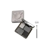 04# Палетка Темный Шоколад, Включает кисть для теней