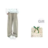 Хаки [Увеличенная длина / С флисовой подкладкой]