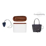 [Dark Blue Two-Piece Set] Мини Лайнер + Темно-Синяя Сумка с Заколкой