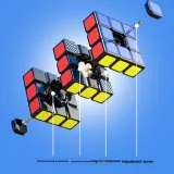 Легенда 3-й уровень, черная основа, PVC