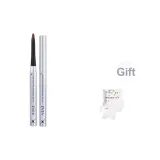 Z225 Блестящий Розовый & Долговечный Кисть для Подводки Eyeliner Карандаш [05 Кокосовое Молоко] 1 Штука [Включает Портативные Хлопковые Пады]