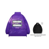 Фиолетовый (Включает шерстяной куртку)