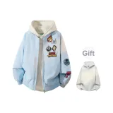 Light Blue (Без подкладки, Пиджак, Бесплатно Белый, Фотиния Серый Свитшот)