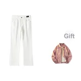 Бело-розовый