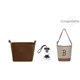 [Коричневый улучшенный молния] Импортный войлок подкладка + черный шнауцер подвеска