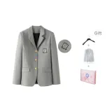 Серый костюм (подарочный набор в коробке)