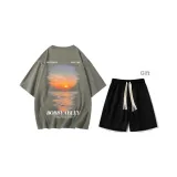 Серебристо-серый (в комплекте с повседневными шортами)