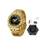 Золотой стальной браслет