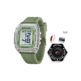 Прозрачный Матча Зеленый